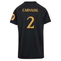 Fotbalové Dres Real Madrid Daniel Carvajal #2 Dámské Alternativní 2023-24 Krátký Rukáv